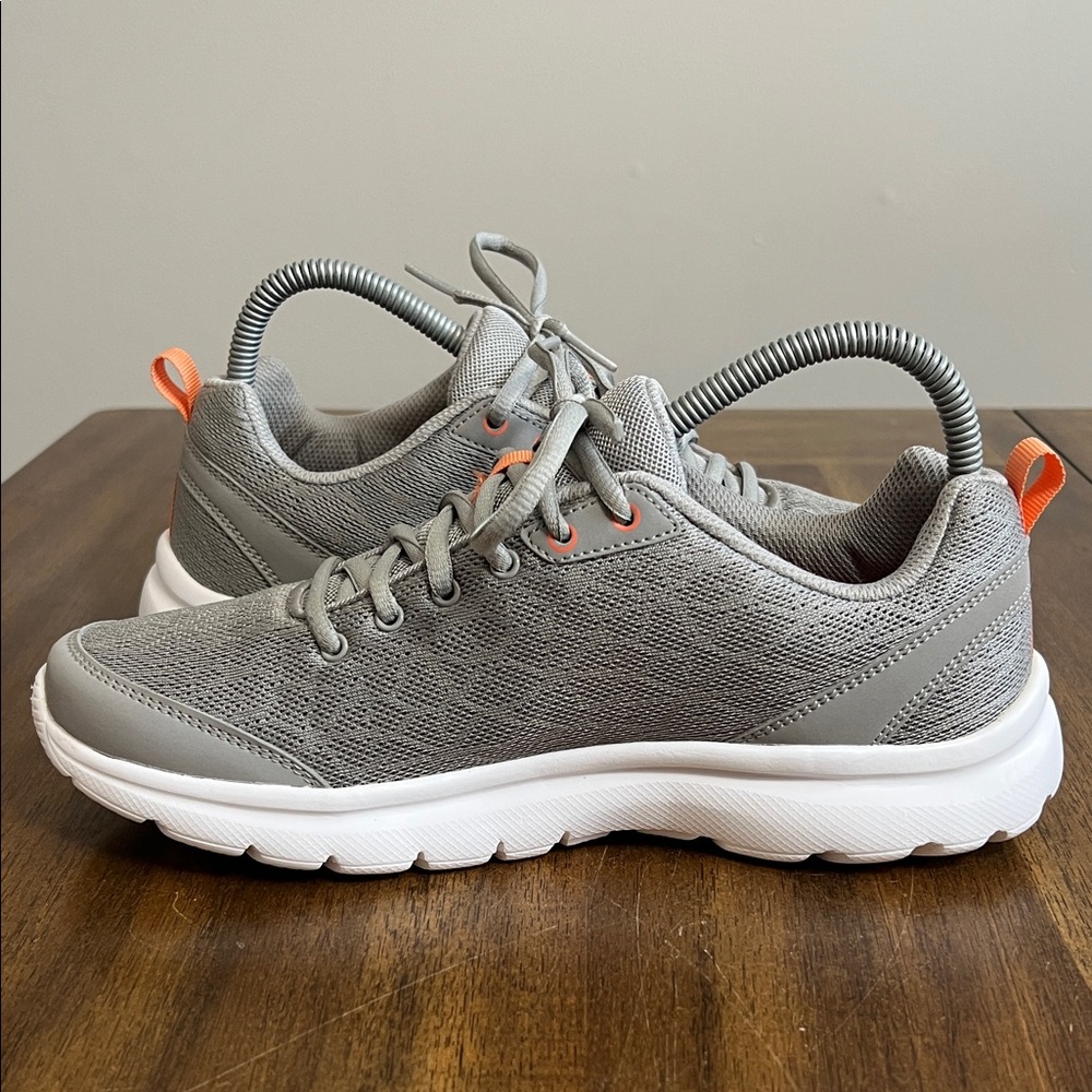 Ryka Gray and White Women's Sneakers - Picture 8 of 14